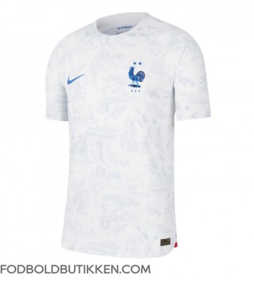 Frankrig Raphael Varane #4 Udebanetrøje VM 2022 Kortærmet